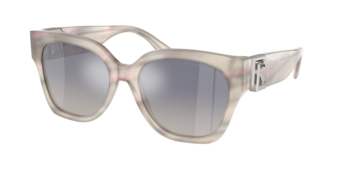 Gafas de sol ralph lauren rl8221 the overszed ricky 61774l gris butterfly femenino talla 55mm - Vista principal
