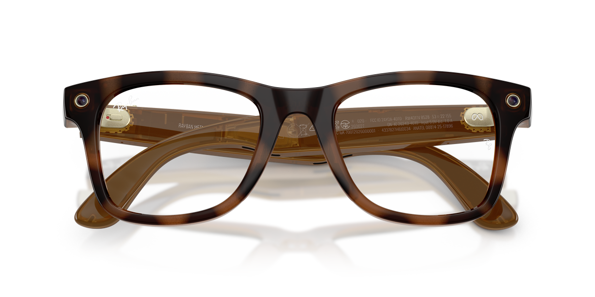 RAY-BAN META RW4011V WAYFARER OPTICS 8528 53