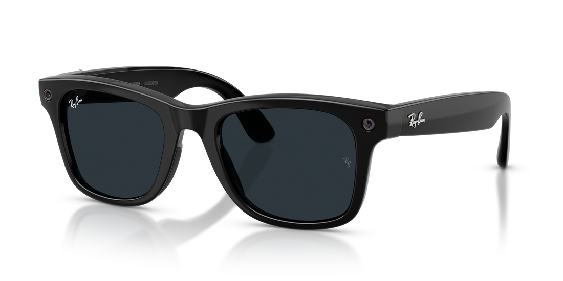 Lunettes de soleil ray-ban meta rw4011 wayfarer 601/1z negro square unisex taille 53mm - Vue détaillée