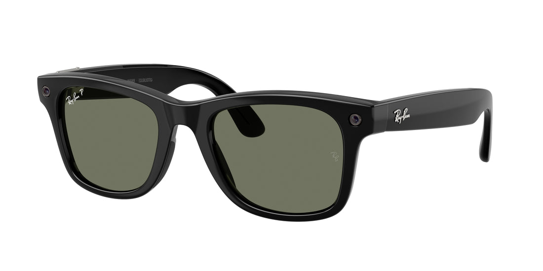 Sunglasses ray-ban meta rw4011 wayfarer 601/9a negro square unisex size 53mm - Main view