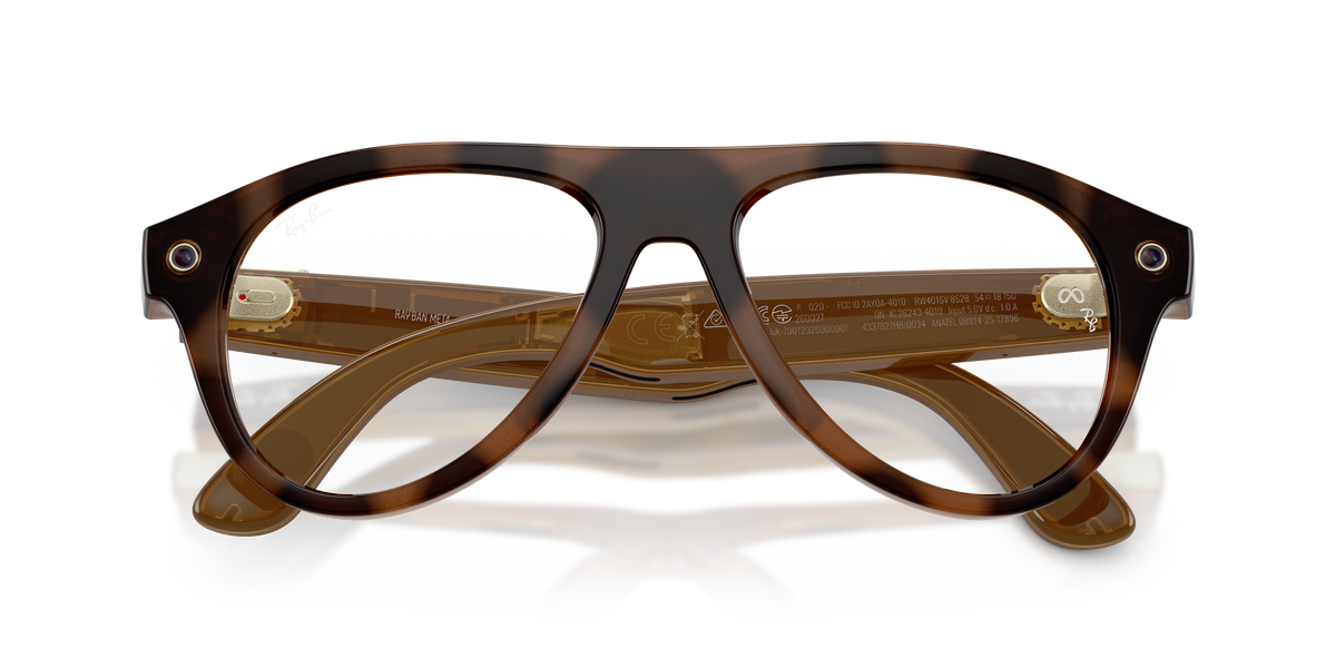 RAY-BAN META RW4016V AVIATOR OPTICS 8528 54