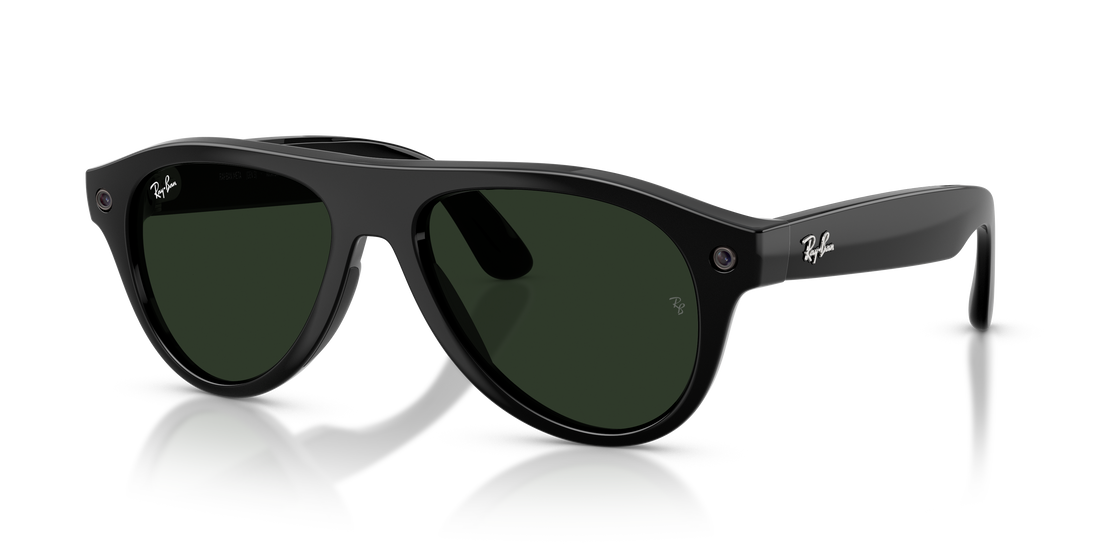 Lunettes de soleil ray-ban meta rw4016 aviator 601/1m negro pilot unisex taille 54mm - Vue détaillée