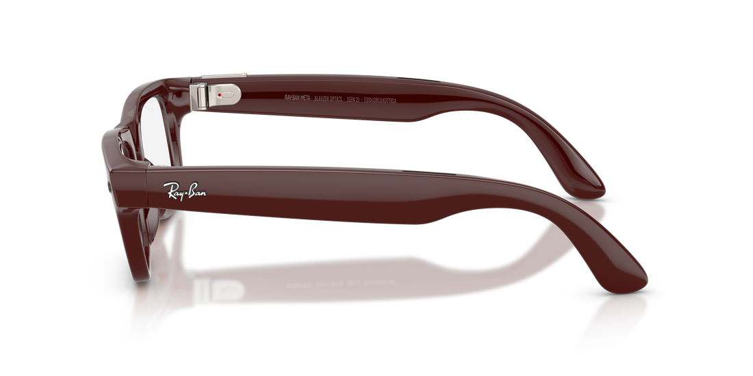 Sunglasses ray-ban meta rw7001 blayzer optics 8556 rectangular unisex size 50mm - Detailed view