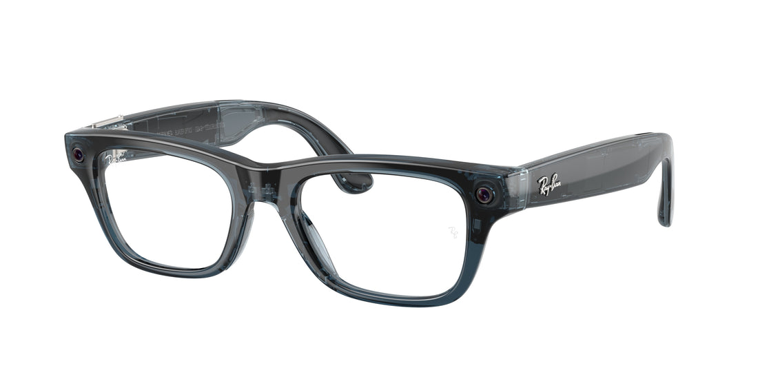 Sunglasses ray-ban meta rw7001 blayzer optics 8557 rectangular unisex size 50mm - Main view