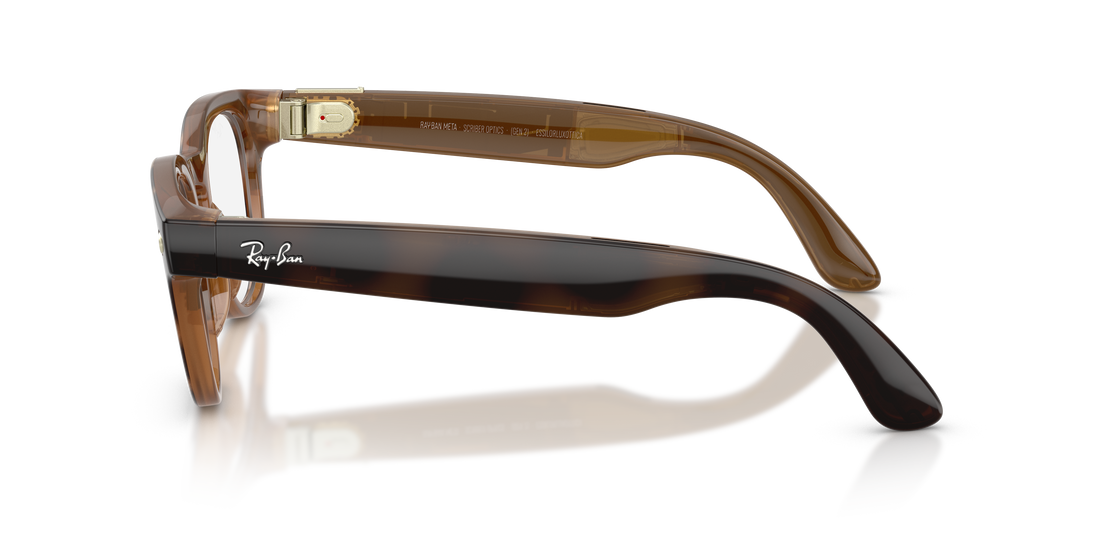 Lunettes de vue ray-ban meta rw7002 scriber optics 8528 carey pantos unisex taille 49mm - Vue détaillée