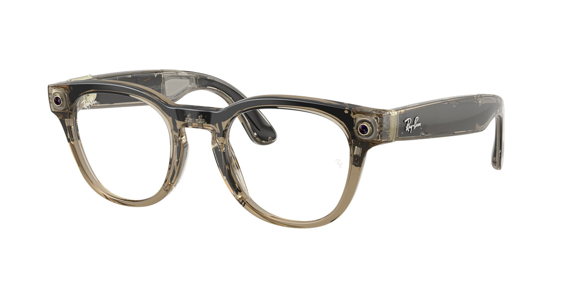 Lunettes de vue ray-ban meta rw7002 scriber optics 8531 beis pantos unisex taille 49mm - Vue principale