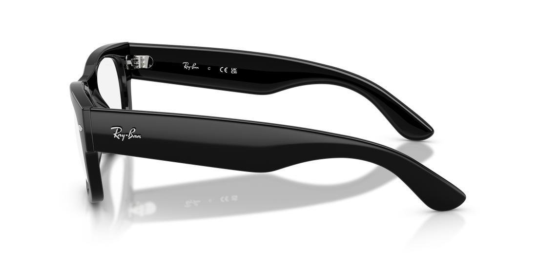 Prescription glasses ray-ban rx0832v mega wayfarer ii 2000 negro square unisex size 52mm - Detailed view
