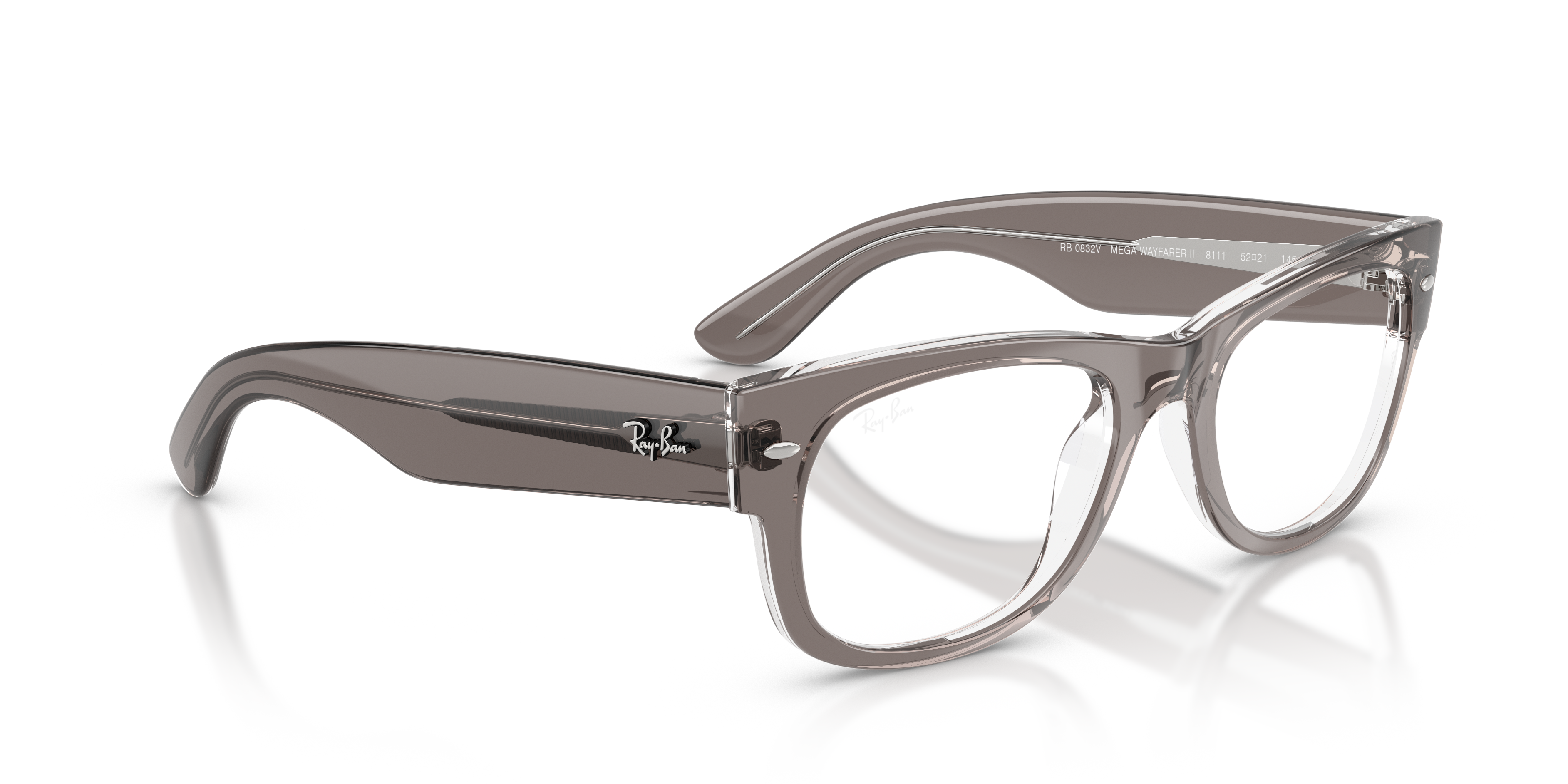 RAY-BAN RX0832V MEGA WAYFARER II 8111 52