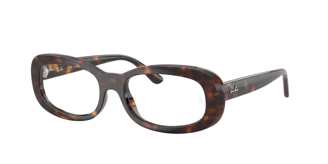 Occhiali da vista ray-ban rx2221v 2012 havana oval femenino taglia 51mm - Vista principale