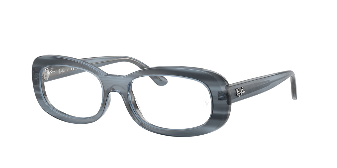 Occhiali da vista ray-ban rx2221v 8456 azul oval femenino taglia 51mm - Vista principale