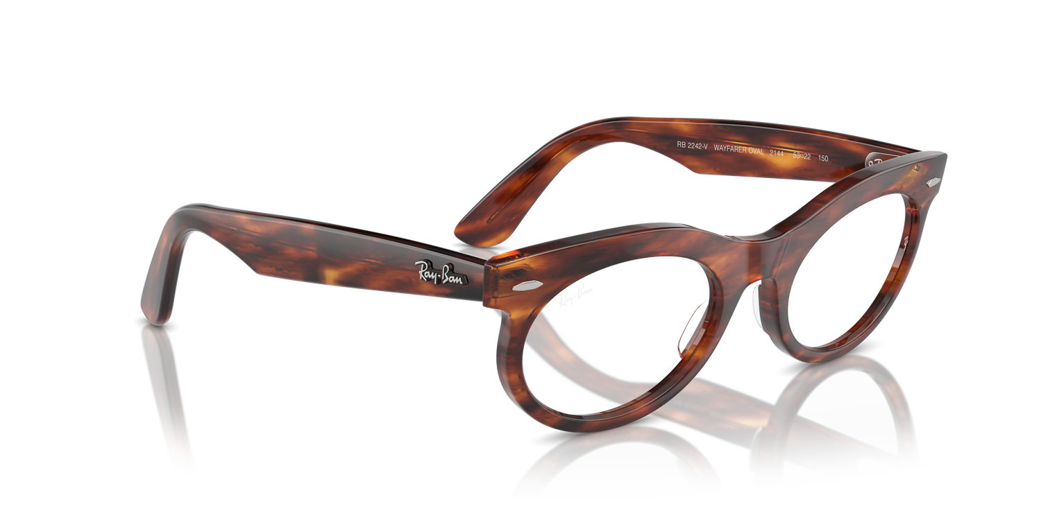 RAY-BAN RX2242V WAYFARER OVAL 2144 53