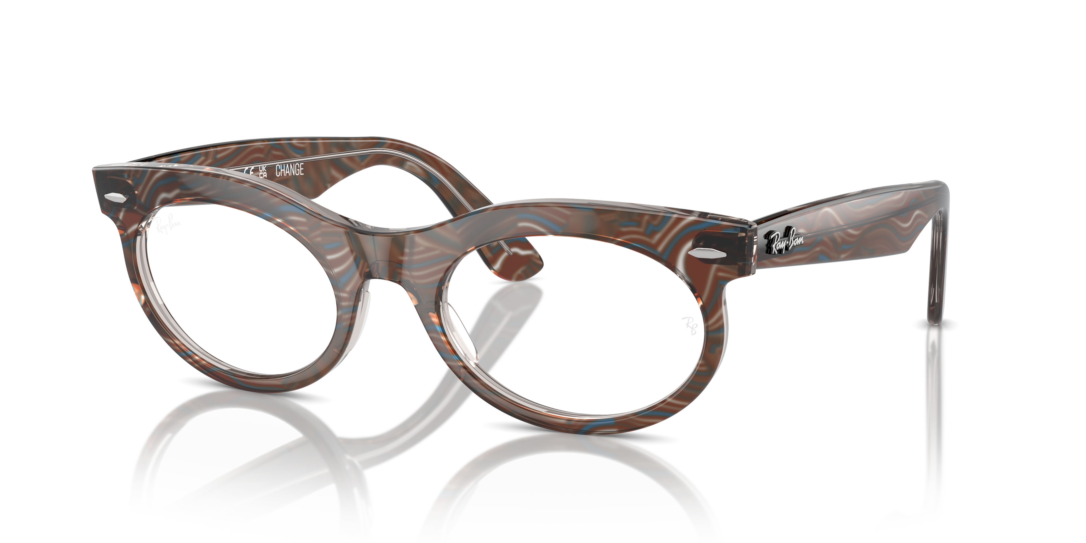 RAY-BAN RX2242V WAYFARER OVAL 8291 50