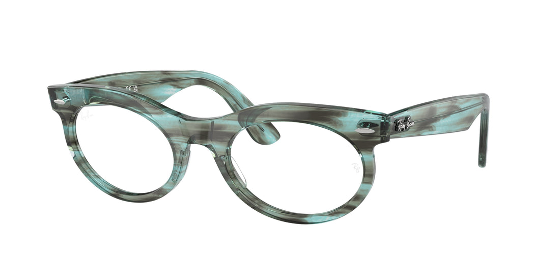 Brillen ray-ban rx2242v wayfarer oval 8362 verde oval unisex größe 50mm - Hauptansicht
