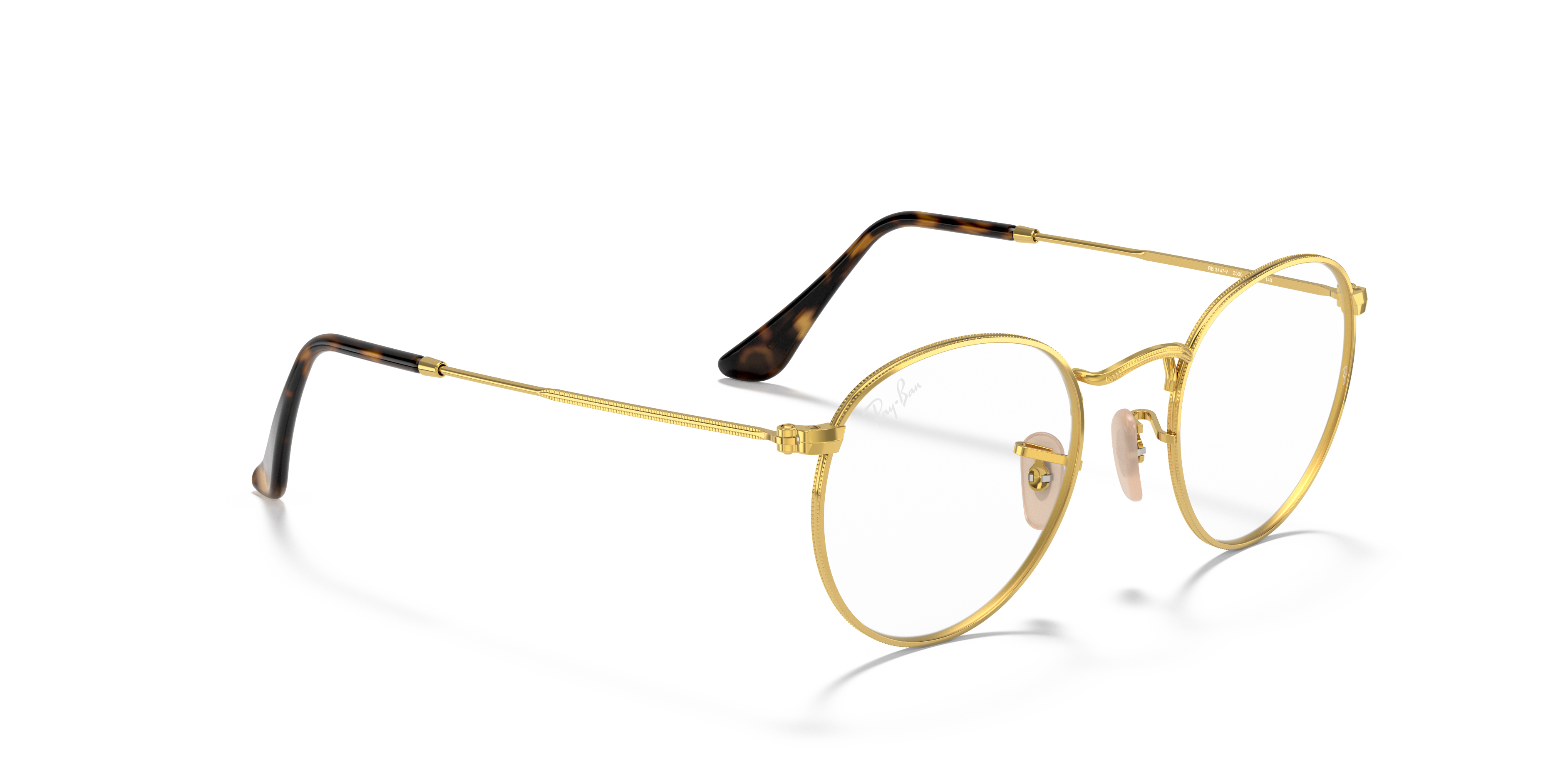 RAY-BAN RX3447V ROUND METAL 2500 53