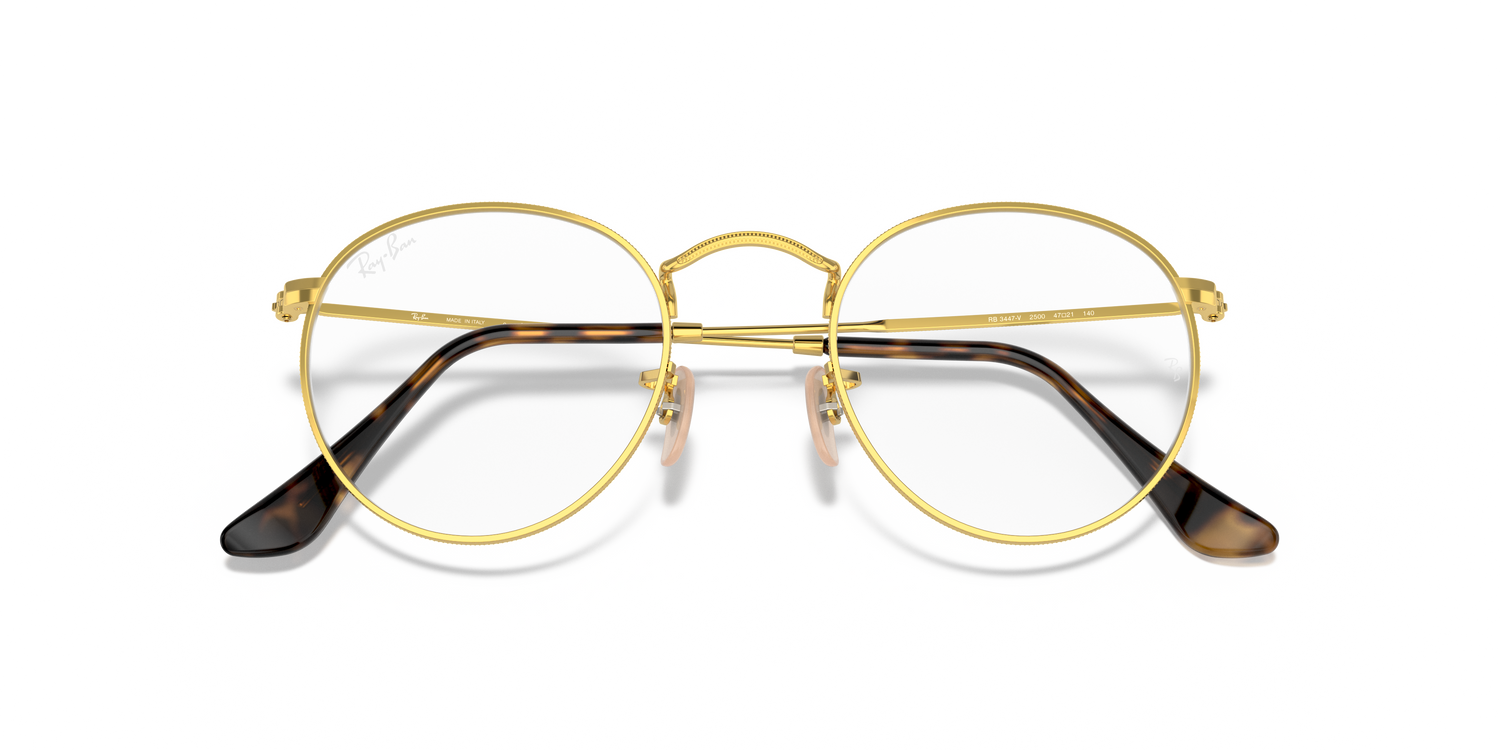 RAY-BAN RX3447V ROUND METAL 2500 50