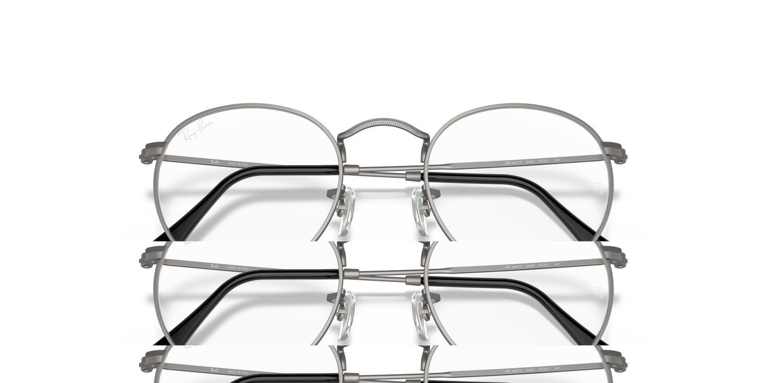 RAY-BAN RX3447V ROUND METAL 2620 53