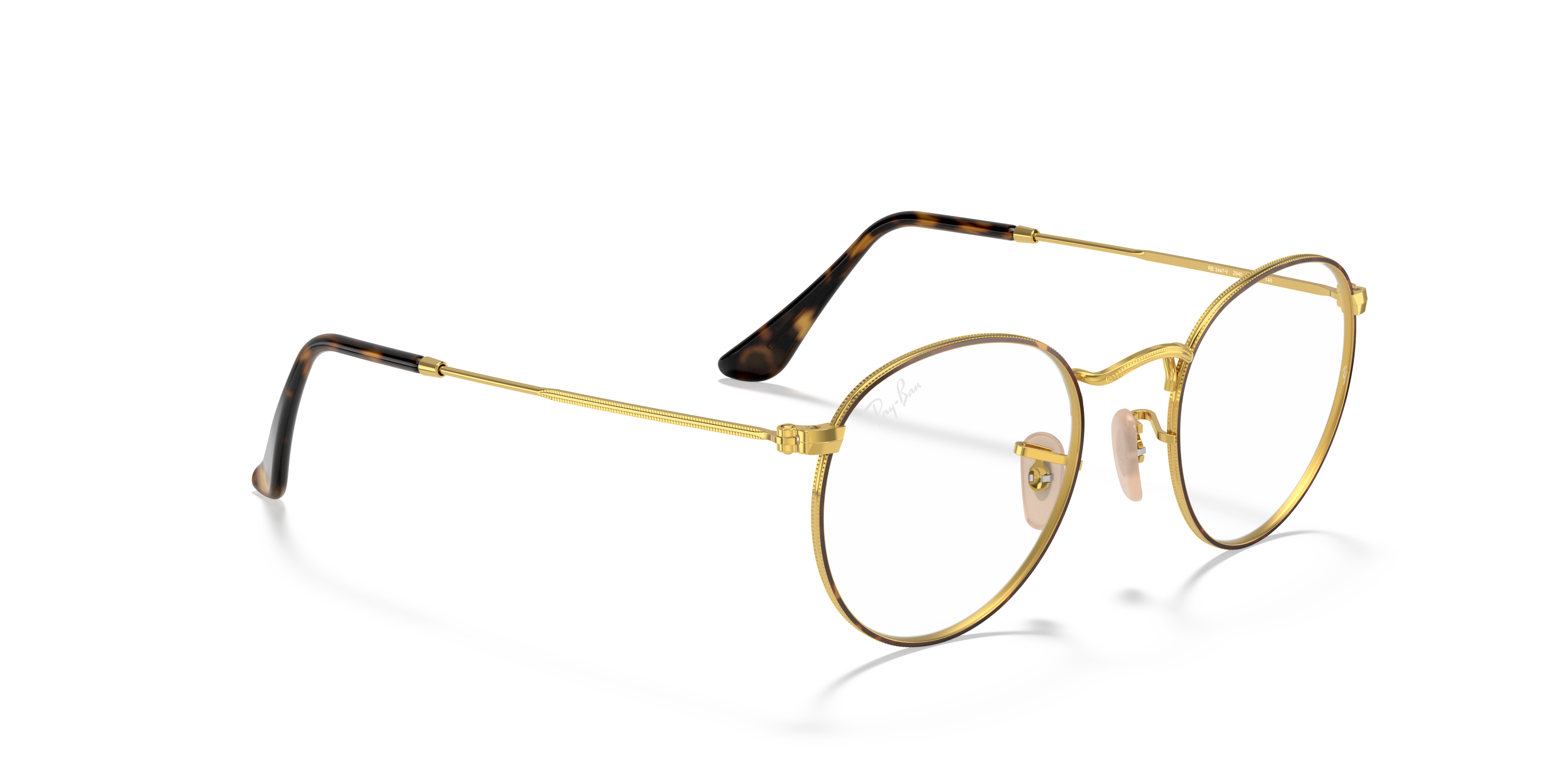 RAY-BAN RX3447V ROUND METAL 2945 50
