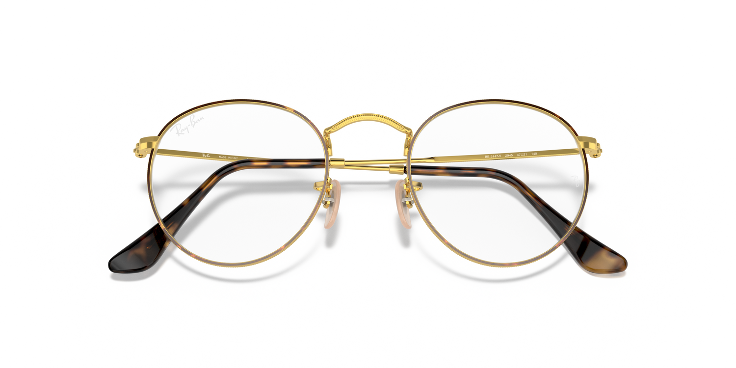 RAY-BAN RX3447V ROUND METAL 2945 50