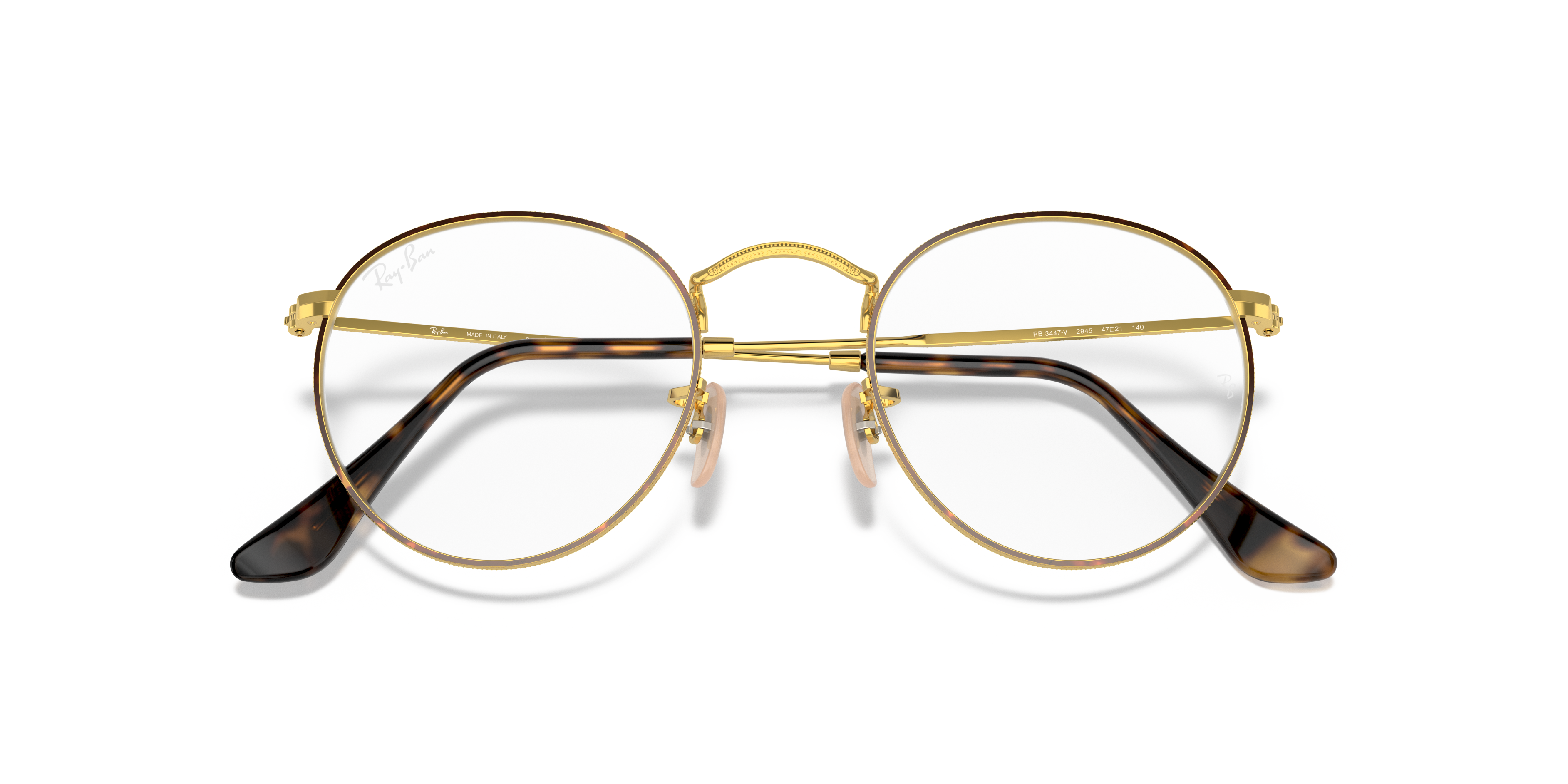RAY-BAN RX3447V ROUND METAL 2945 50