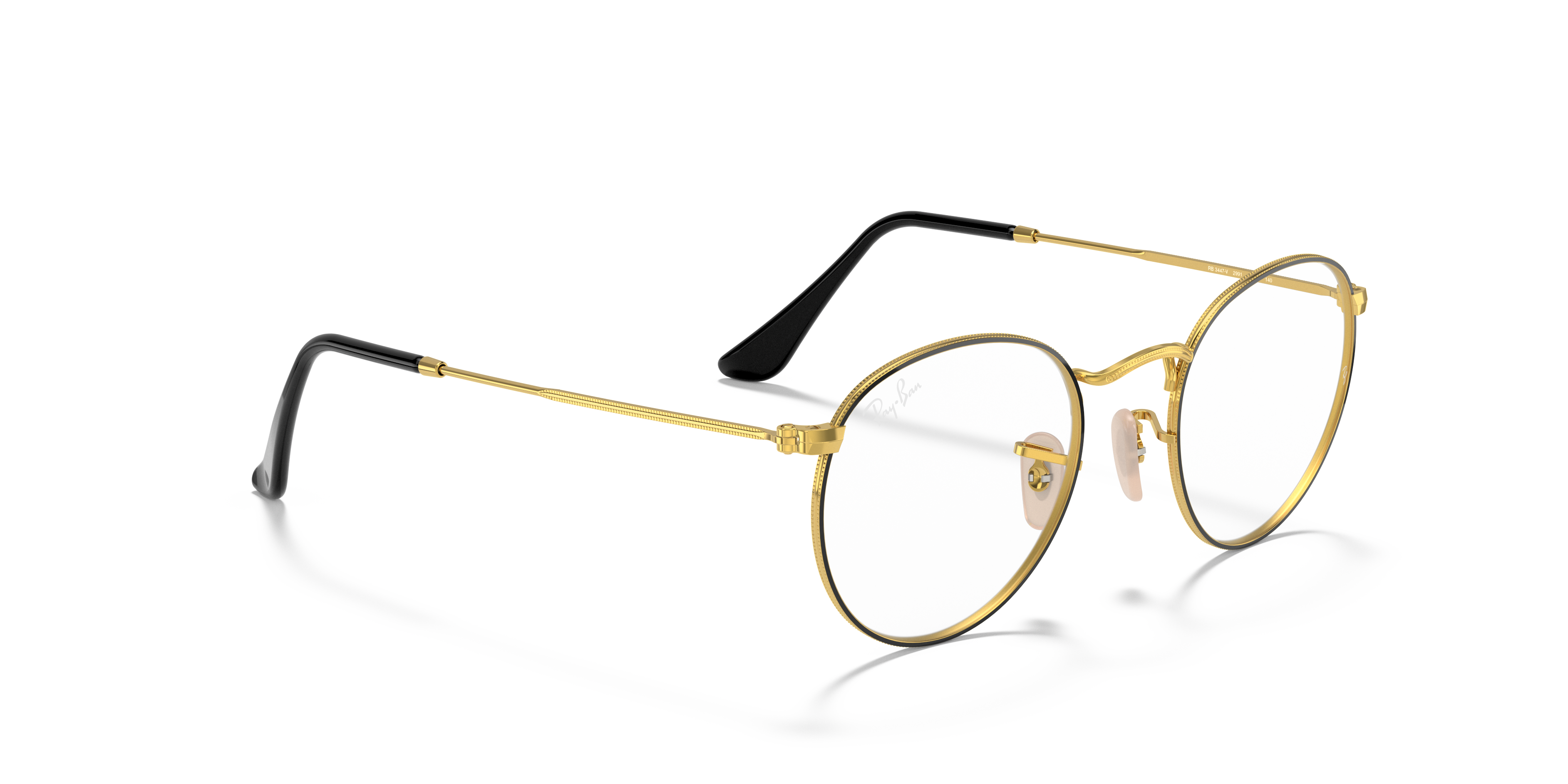RAY-BAN RX3447V ROUND METAL 2991 50