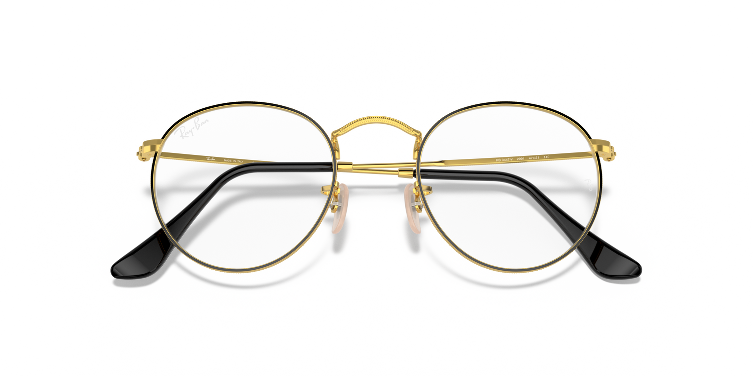 RAY-BAN RX3447V ROUND METAL 2991 50