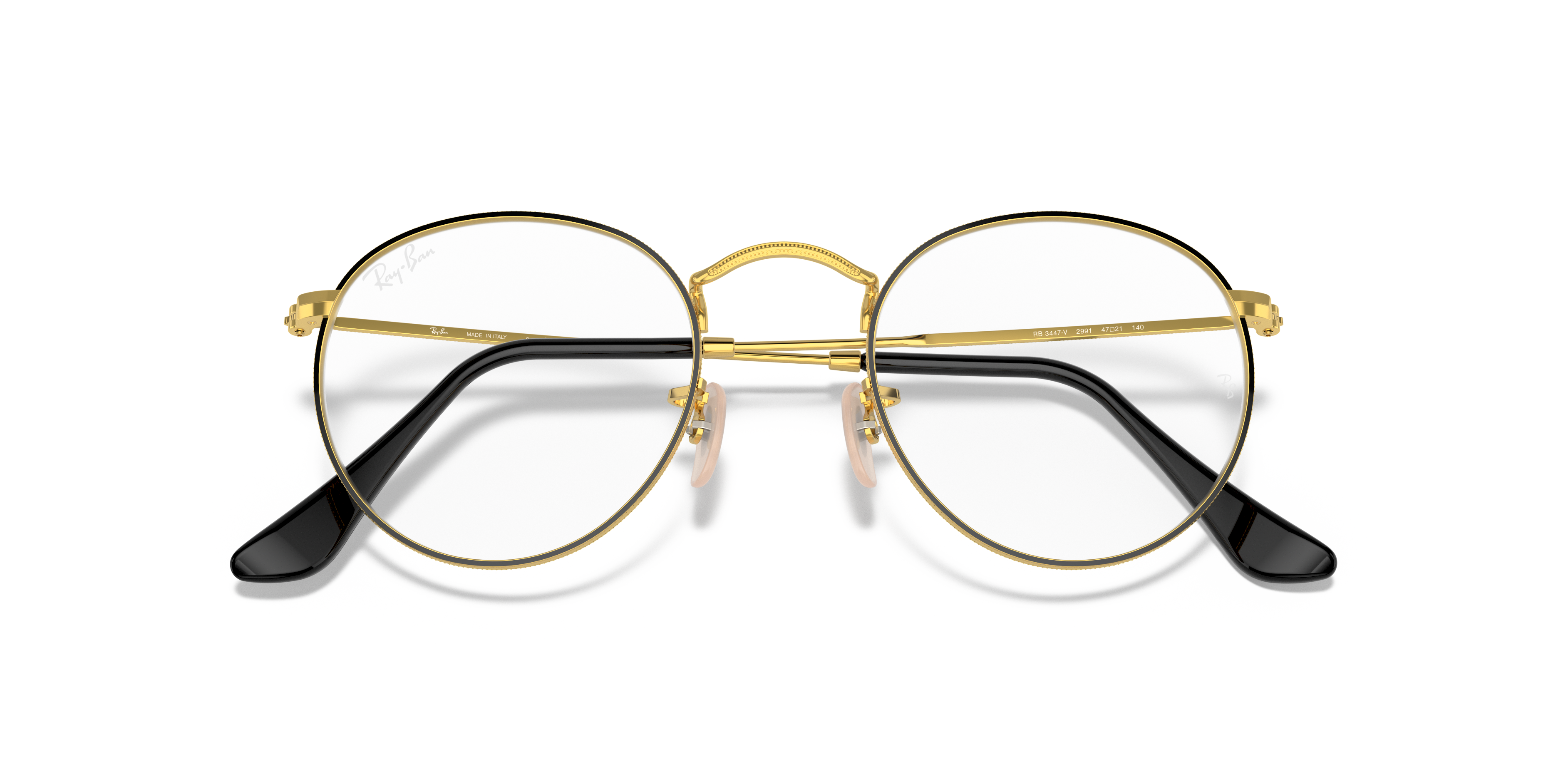RAY-BAN RX3447V ROUND METAL 2991 50