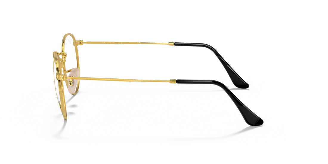 Brillen ray-ban rx3447v round metal 2991 . größe 47mm - Detailansicht