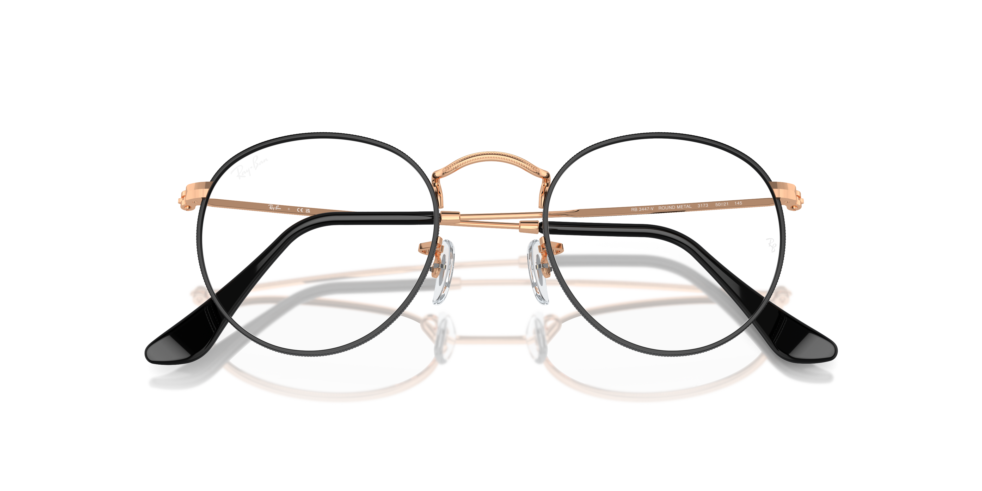 RAY-BAN RX3447V ROUND METAL 3173 50 - 3