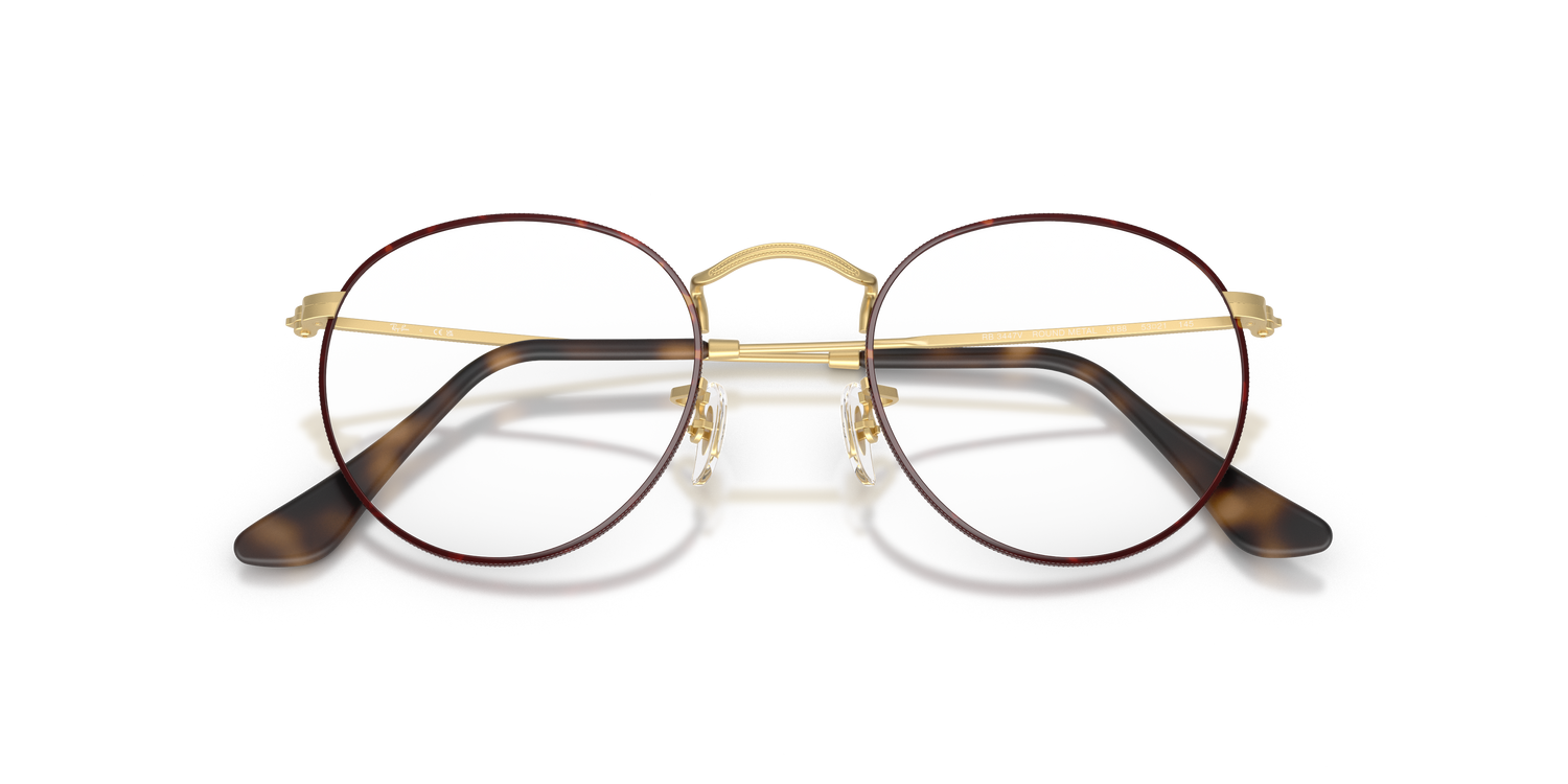 RAY-BAN RX3447V ROUND METAL 3188 47