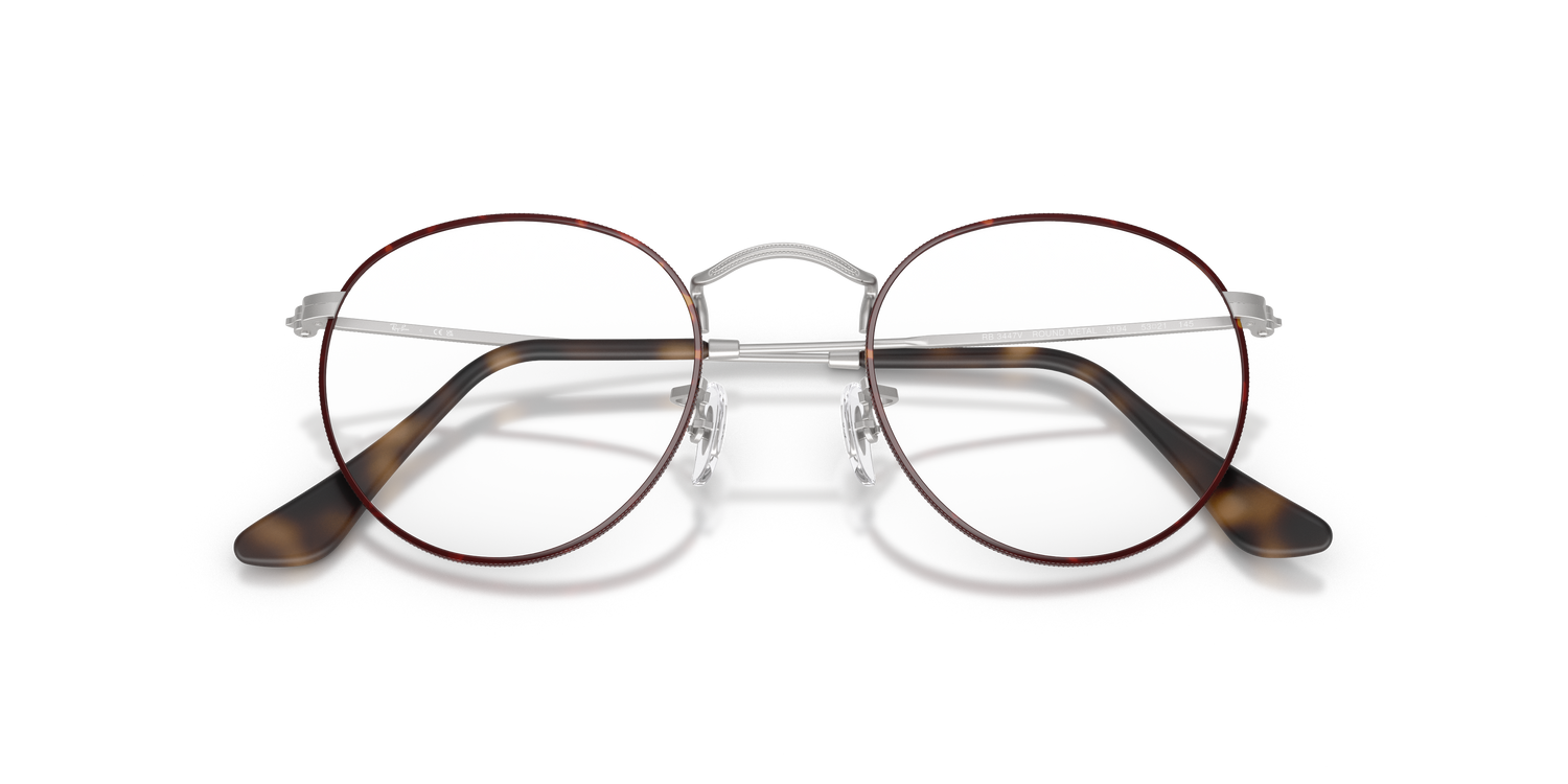 RAY-BAN RX3447V ROUND METAL 3194 50