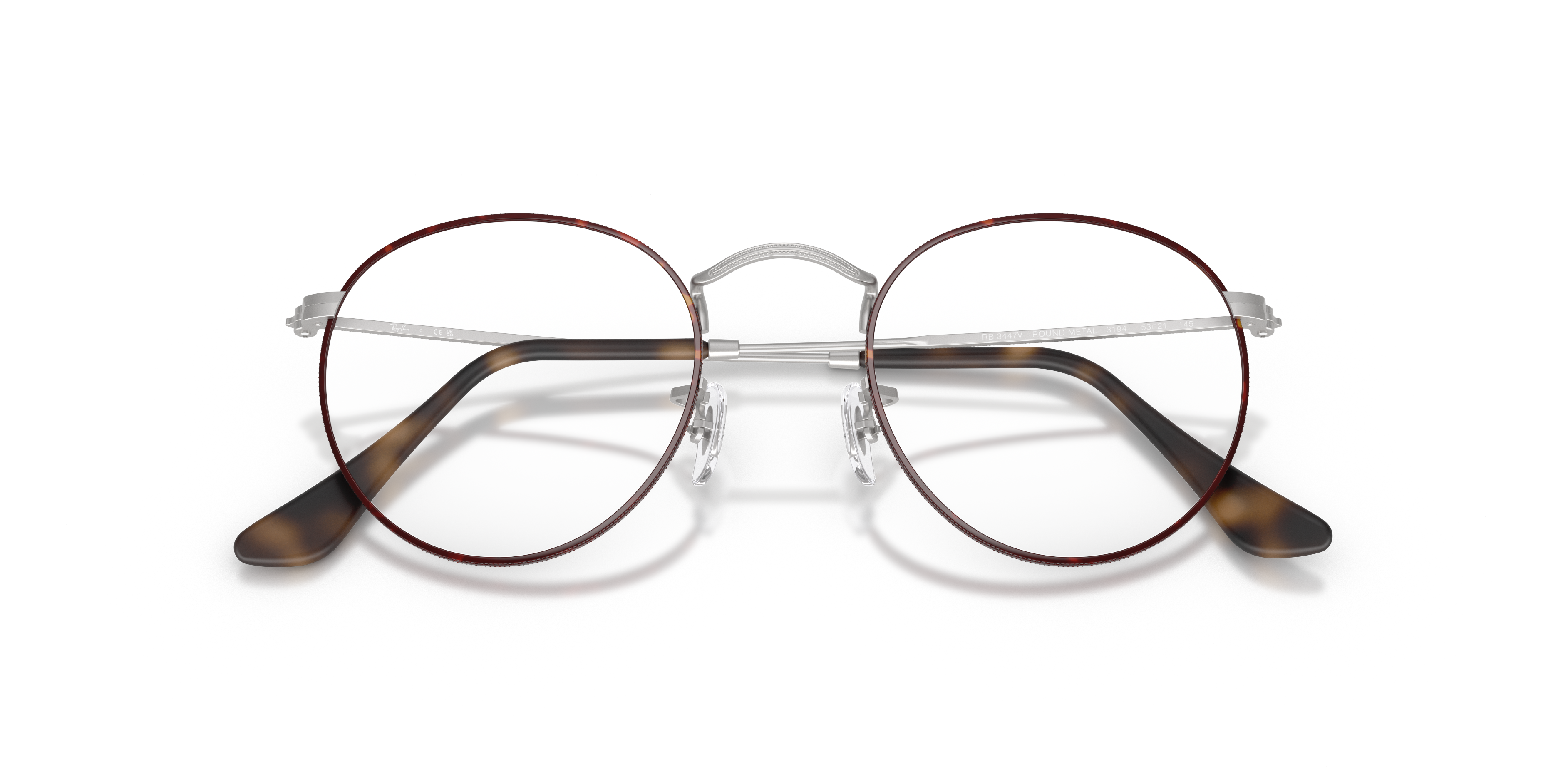 RAY-BAN RX3447V ROUND METAL 3194 50