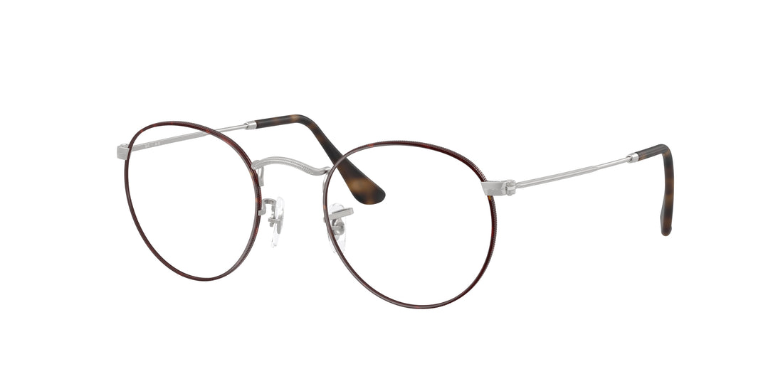 Brillen ray-ban rx3447v round metal 3194 havana round unisex größe 47mm - Hauptansicht