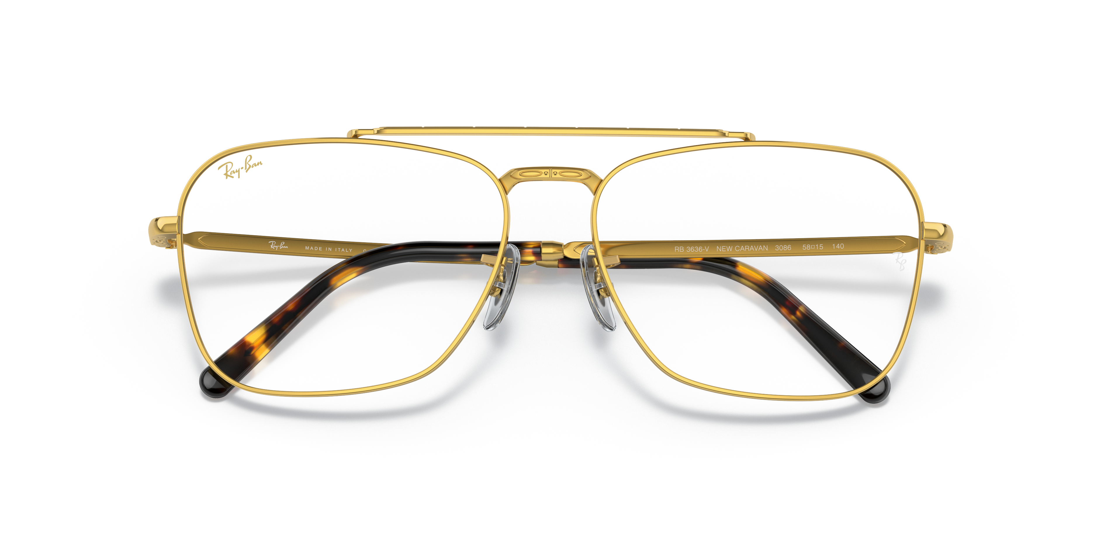 RAY-BAN RX3636V NEW CARAVAN 3086 58