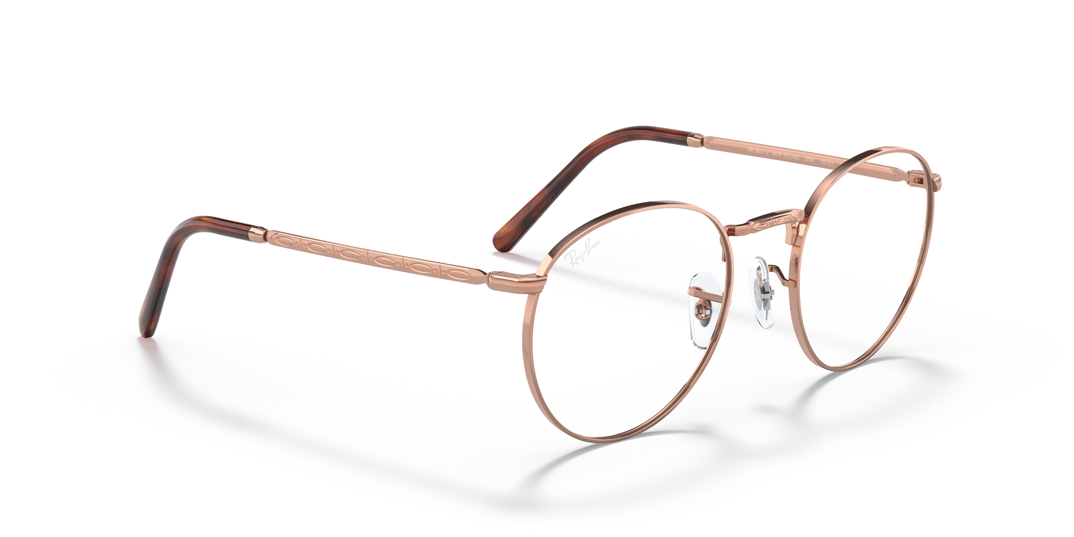 RAY-BAN RX3637V NEW ROUND 3094 53