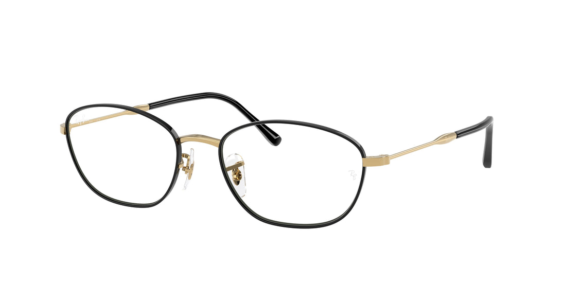 Occhiali da vista ray-ban rx3749v 3175 negro irregular femenino taglia 55mm - Vista principale