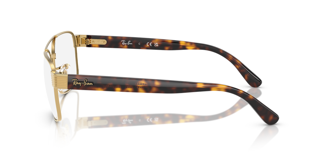 Occhiali da vista ray-ban rx3751v 2500 square unisex taglia 56mm - Vista dettagliata