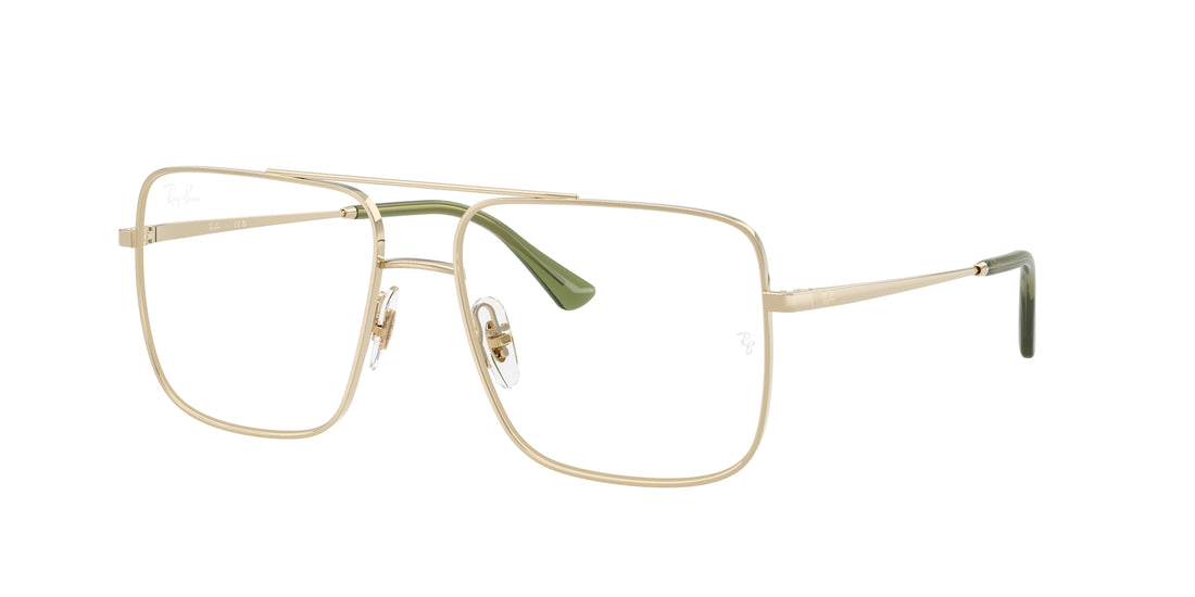 Occhiali da vista ray-ban rx3758v ari 2993 oro square unisex taglia 56mm - Vista principale