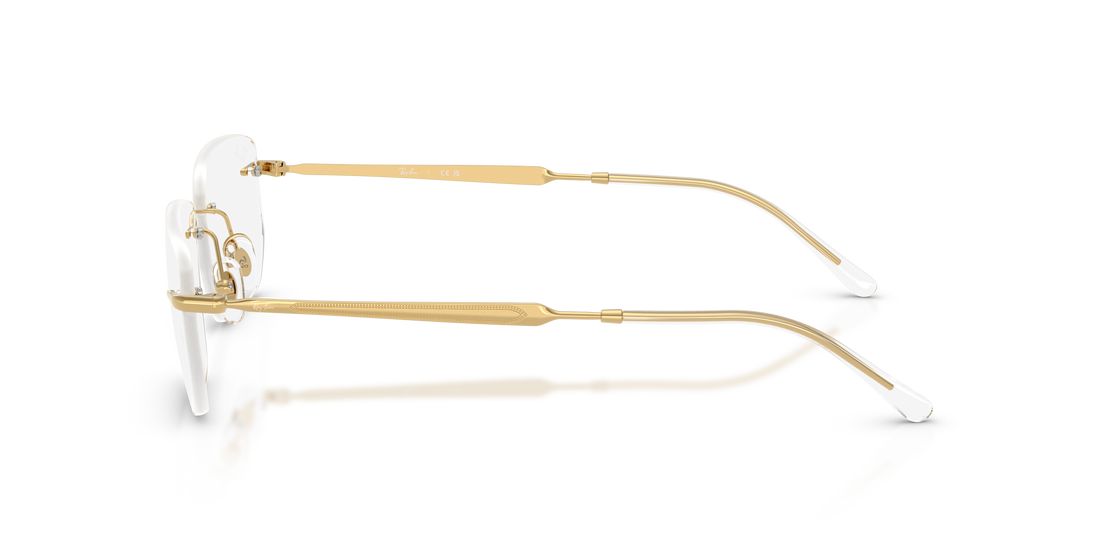 Lunettes de vue ray-ban rx3768v 2500 dorado irregular unisex taille 56mm - Vue détaillée