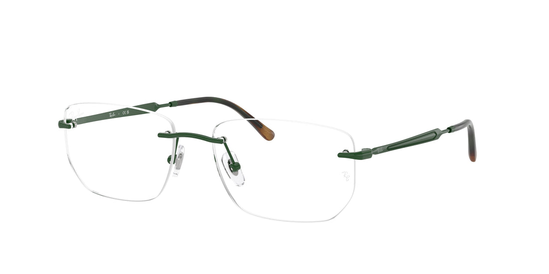 Brillen ray-ban rx3768v 3204 verde irregular unisex größe 54mm - Hauptansicht