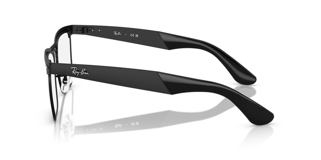 Lunettes de vue ray-ban rx3875v wayfarer deluxe 2503 negro square unisex taille 53mm - Vue détaillée