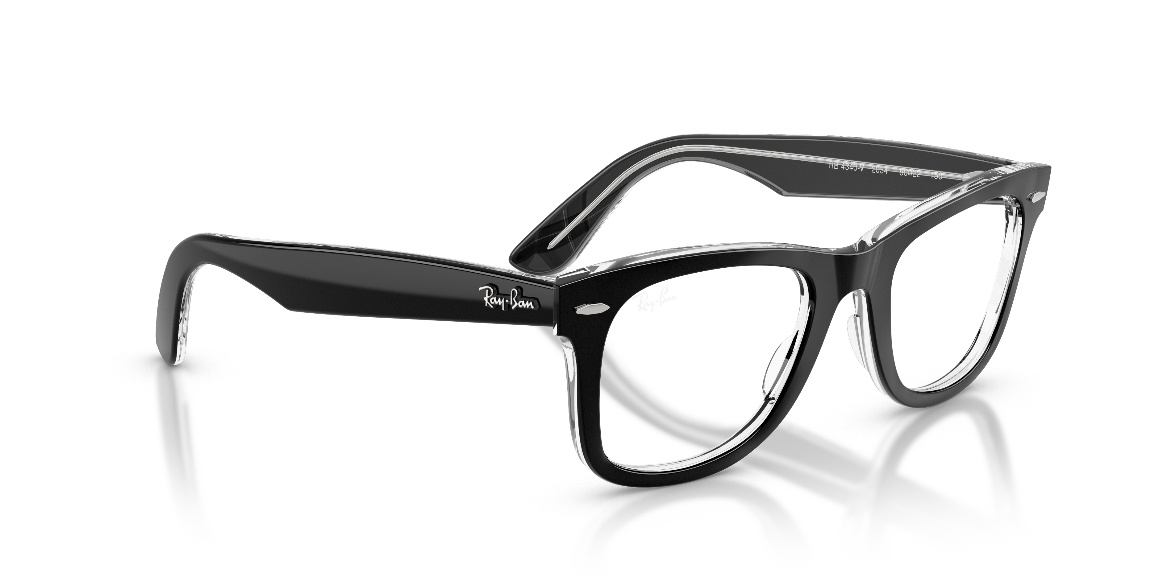 RAY-BAN RX4340V WAYFARER EASE 2034 50