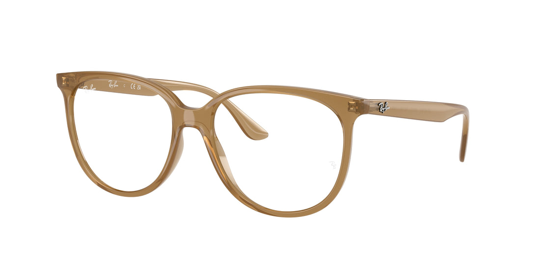 Brillen ray-ban rx4378v 8412 marrón square femenina größe 54mm - Hauptansicht