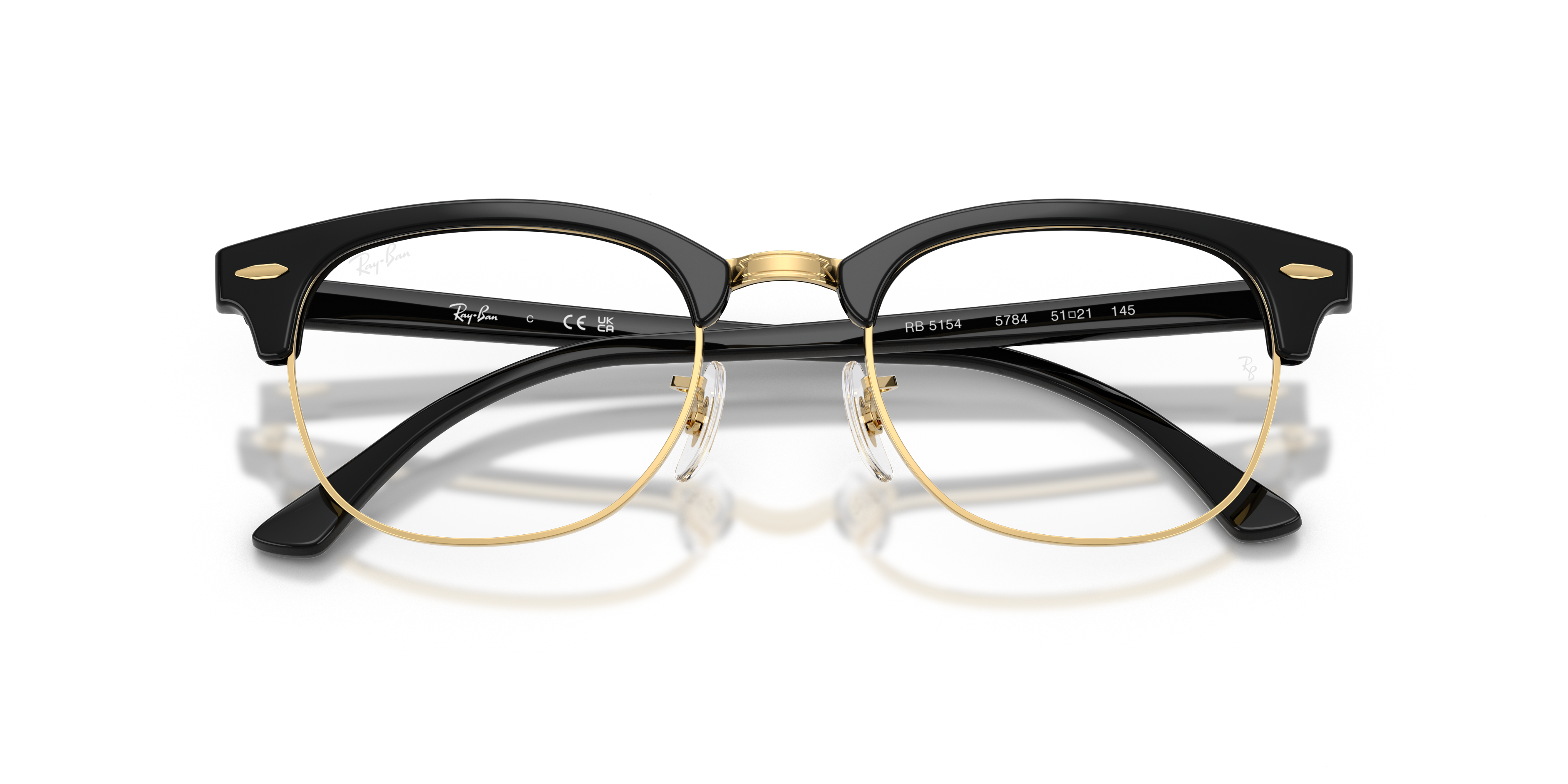 RAY-BAN RX5154 CLUBMASTER 5784 51