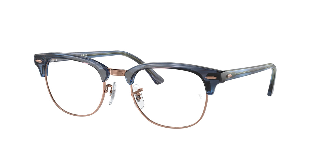 Brillen ray-ban rx5154 clubmaster 8374 azul unisex größe 53mm - Hauptansicht