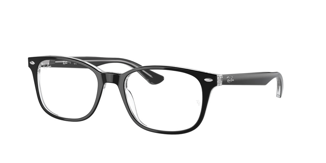 Occhiali da vista ray-ban rx5375 2034 negro square unisex taglia 56mm - Vista principale