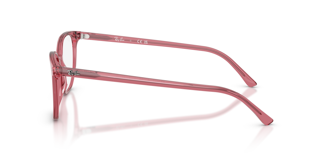 Occhiali da vista ray-ban rx5397 elliot 8440 rosa irregular unisex taglia 50mm - Vista dettagliata