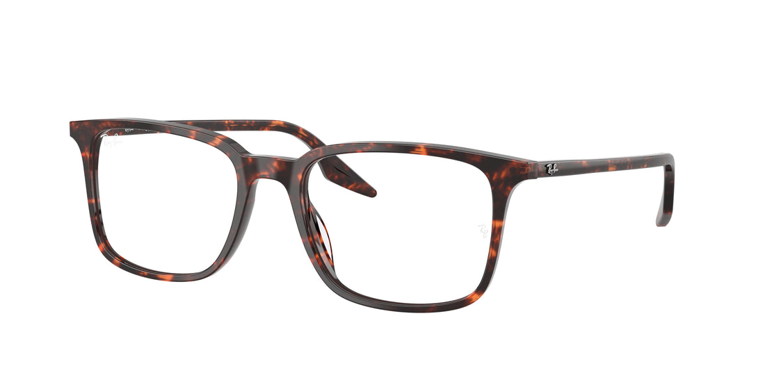 Gafas graduadas ray-ban rx5421 8423 rojo rectangular unisex talla 53mm - Vista principal