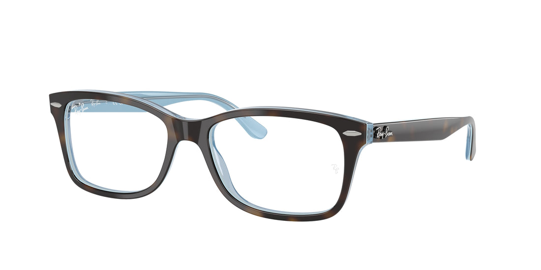 Brillen ray-ban rx5428 5883 marrón square . größe 53mm - Hauptansicht