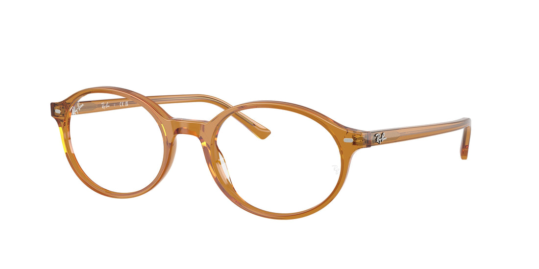 Gafas graduadas ray-ban rx5429 german 8439 beige oval unisex talla 53mm - Vista principal