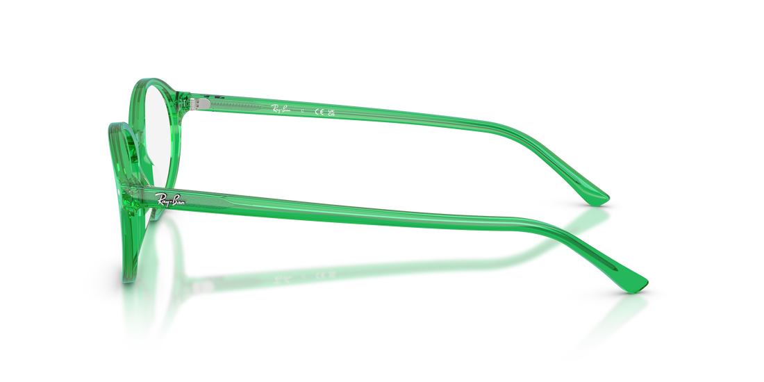 Gafas graduadas ray-ban rx5429 german 8441 verde oval unisex talla 51mm - Vista de detalle